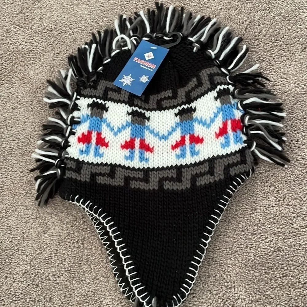 Winter Ski Snowboarding Chunky Knit‎ Hat